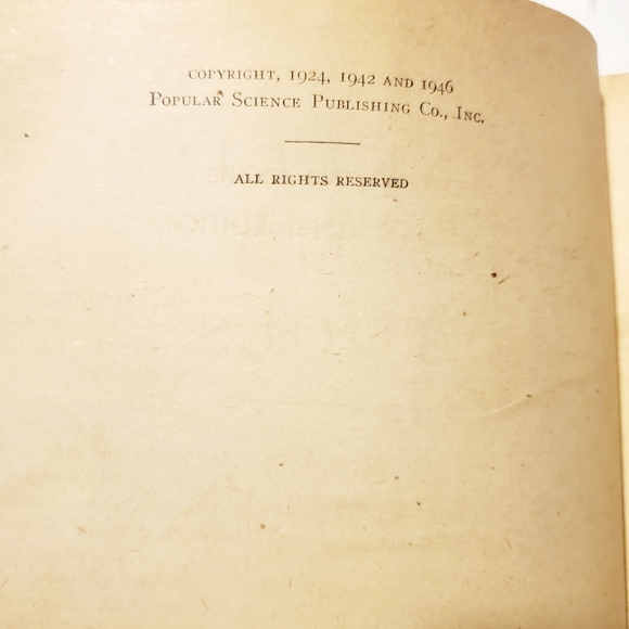 Vintage 1942 1946 Popular Science Magazine - Home Workshop Thinking With Tools - Picture 3 of 5